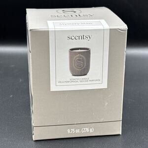 Scentsy Candle Single Wick Mystery Man New in Box